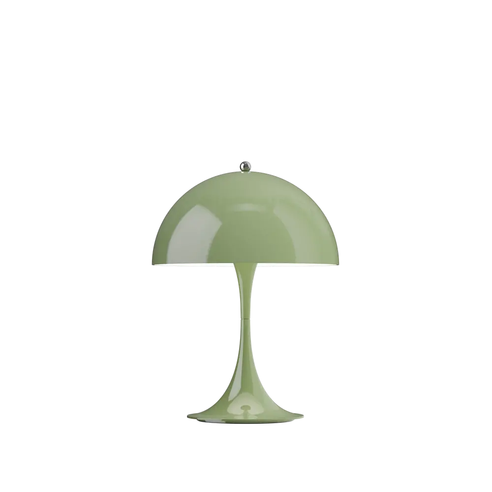 Louis Poulsen Lampe de table portable Panthella 250 vert mousse opaque - 5744173065 Louis Poulsen Lampe de table portable Panthella 250 vert mousse opaque - 5744173065
