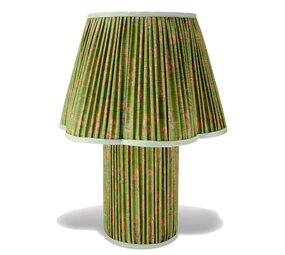 Doing Goods Lampada Myra L in seta verde Sami