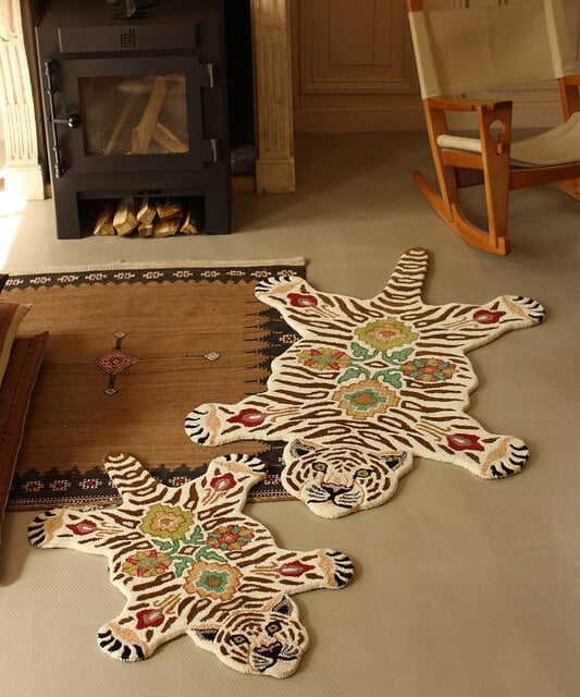 Doing Goods Jill tiger rug L - 1.45.10.142.020.4