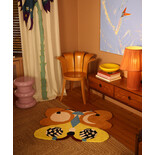 Doing Goods Tapis papillon Melody Moon citron L - 1.45.10.116.099.5 Doing Goods Tapis papillon Melody Moon citron L - 1.45.10.116.099.5