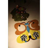 Doing Goods Tapis papillon Melody Moon citron L - 1.45.10.116.099.5 Doing Goods Tapis papillon Melody Moon citron L - 1.45.10.116.099.5