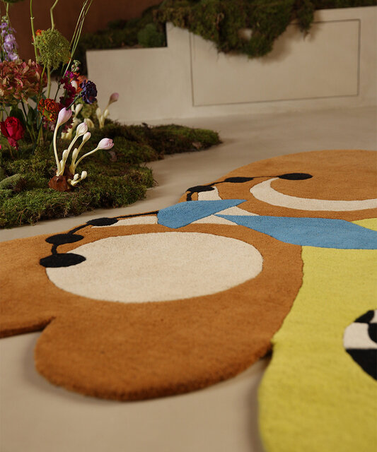 Doing Goods Alfombra de mariposas Melody Moon color limón XL - 1.45.10.117.099.6 Doing Goods Alfombra de mariposas Melody Moon color limón XL - 1.45.10.117.099.6