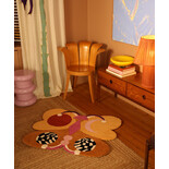 Doing Goods Melody Moon butterfly vloerkleed ocre L - 1.45.10.120.099.5