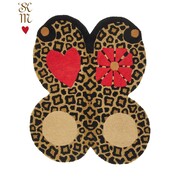 Doing Goods Loony leopard butterfly vloerkleed L - 1.45.10.125.099.5