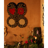 Doing Goods Loony leopard butterfly vloerkleed L - 1.45.10.125.099.5