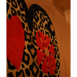 Doing Goods Loony leopard butterfly vloerkleed L - 1.45.10.125.099.5