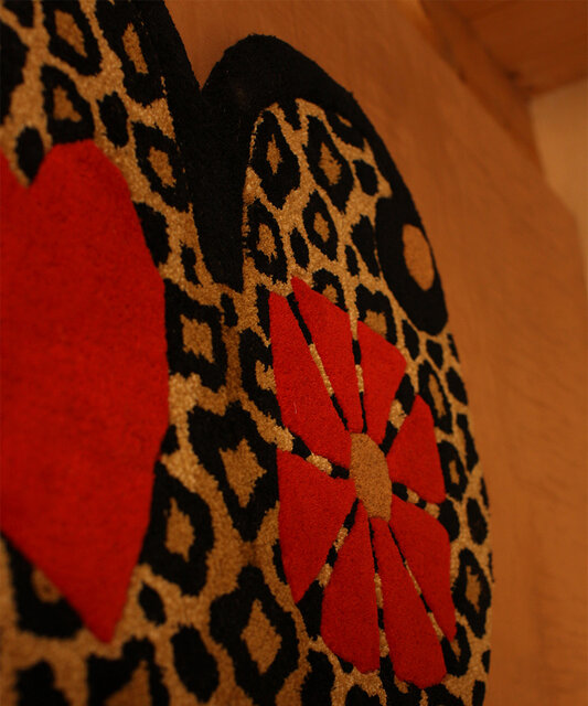 Doing Goods Leopardfjärilsmatta L - 1.45.10.125.099.5