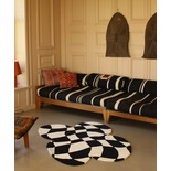 Doing Goods Cleo checkered butterfly vloerkleed XL - 1.45.10.132.099.5 Doing Goods Cleo checkered butterfly vloerkleed XL - 1.45.10.132.099.5