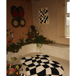 Doing Goods Cleo checkered butterfly vloerkleed XL - 1.45.10.132.099.5 Doing Goods Cleo checkered butterfly vloerkleed XL - 1.45.10.132.099.5