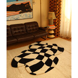 Doing Goods Cleo checkered butterfly vloerkleed XL - 1.45.10.132.099.5 Doing Goods Cleo checkered butterfly vloerkleed XL - 1.45.10.132.099.5