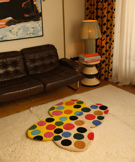 Doing Goods Tappeto Marley multi farfalla L - 1.45.10.136.099.5 Doing Goods Tappeto Marley multi farfalla L - 1.45.10.136.099.5