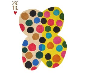 Doing Goods Marley multi butterfly vloerkleed L