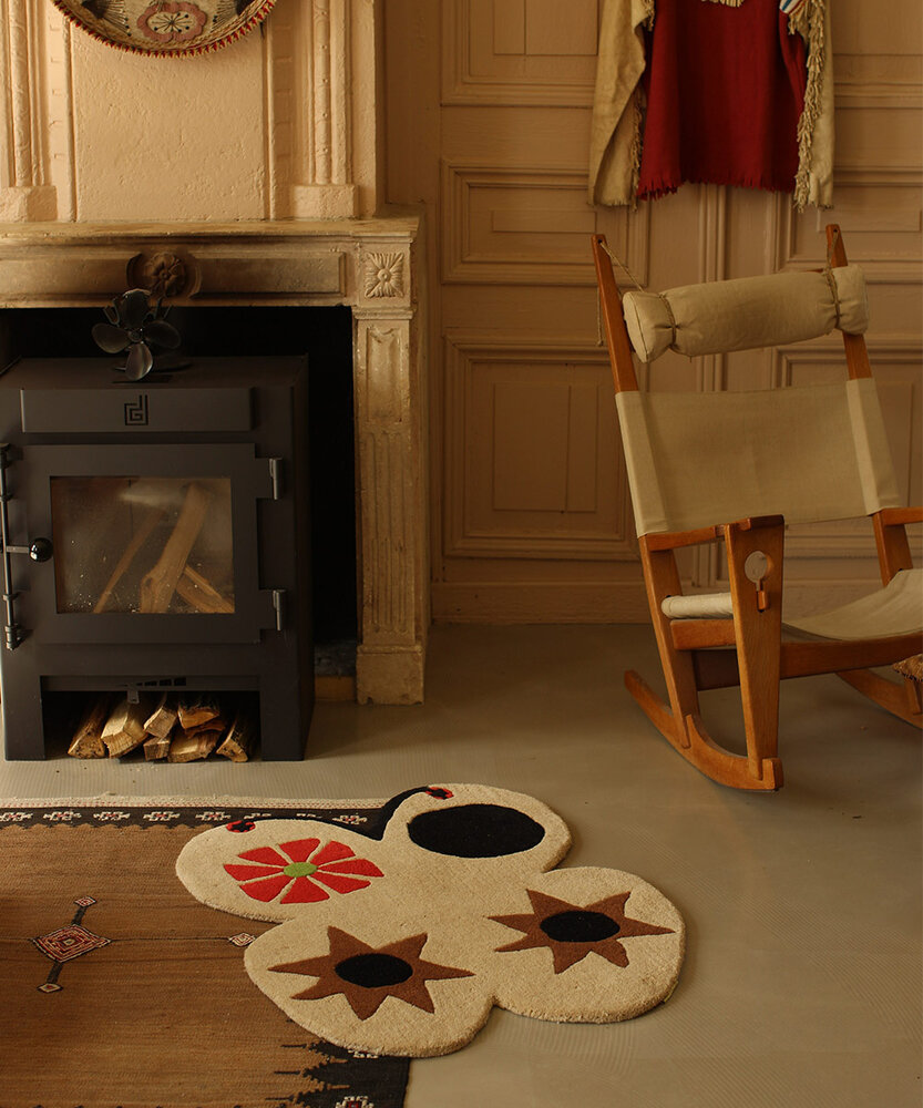 Doing Goods Tori butterfly vloerkleed L - 1.45.10.128.099.5 Doing Goods Tori butterfly vloerkleed L - 1.45.10.128.099.5