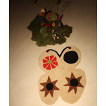 Doing Goods Tori butterfly vloerkleed L - 1.45.10.128.099.5 Doing Goods Tori butterfly vloerkleed L - 1.45.10.128.099.5