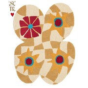 Doing Goods Chunky Check butterfly vloerkleed XL - 1.45.10.122.099.6