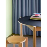 Hubsch Oblique tafel rond zwart - 882038 Hubsch Oblique tafel rond zwart - 882038