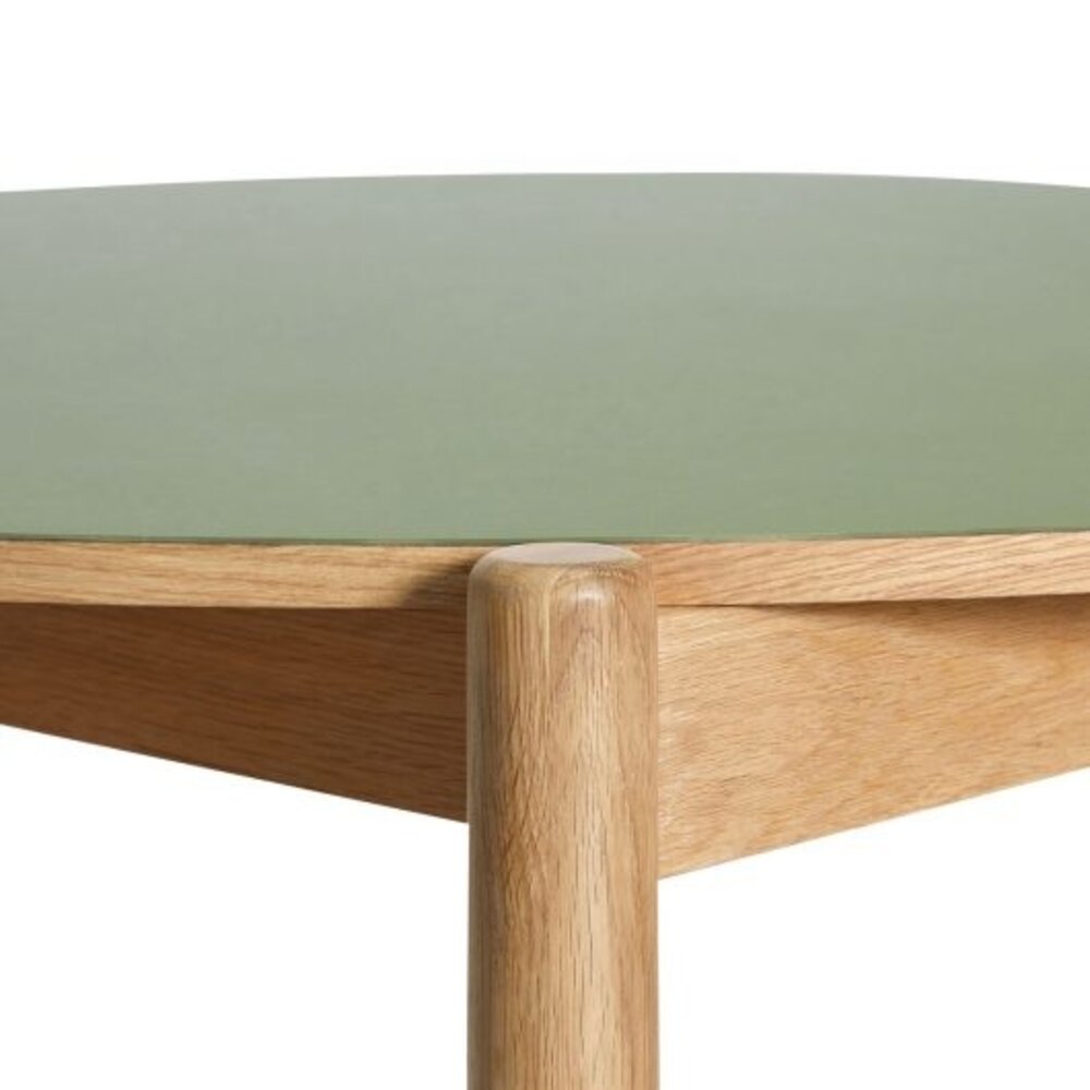 Hubsch Oblique tafel rond olijf - 882037