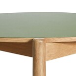 Hubsch Oblique tafel rond olijf - 882037