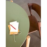 Hubsch Oblique tafel rond olijf - 882037