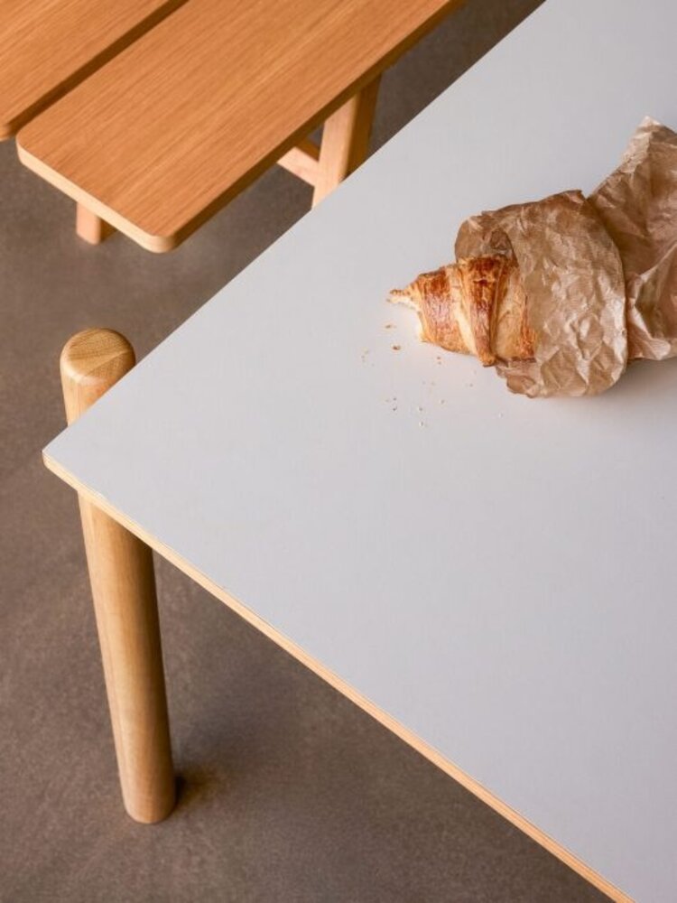 Hubsch Skrått bord grått - 882039