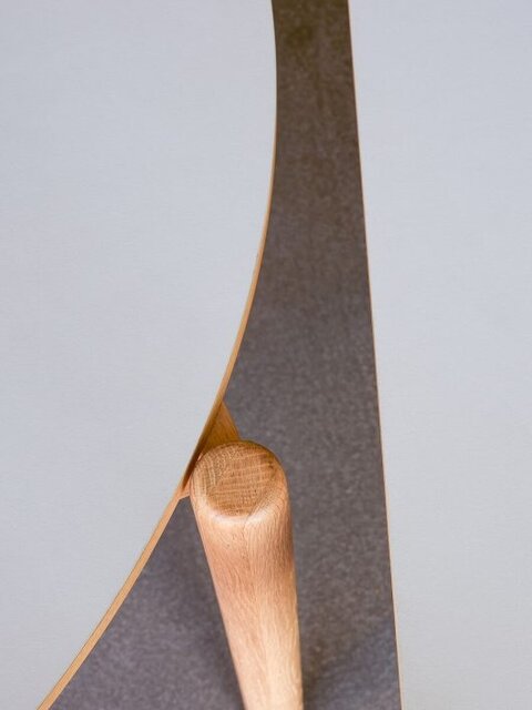 Hubsch Skrått bord grått - 882039