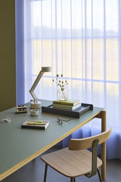 Hubsch Oblique Schreibtisch oliv - 882045