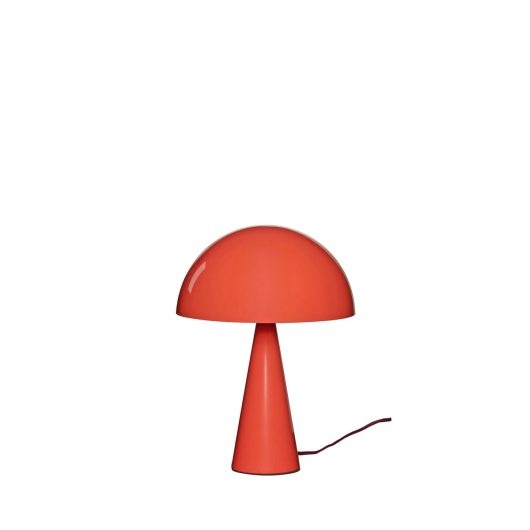 Hubsch Rouge Lampe De Table Mush Mini Vif - 962059