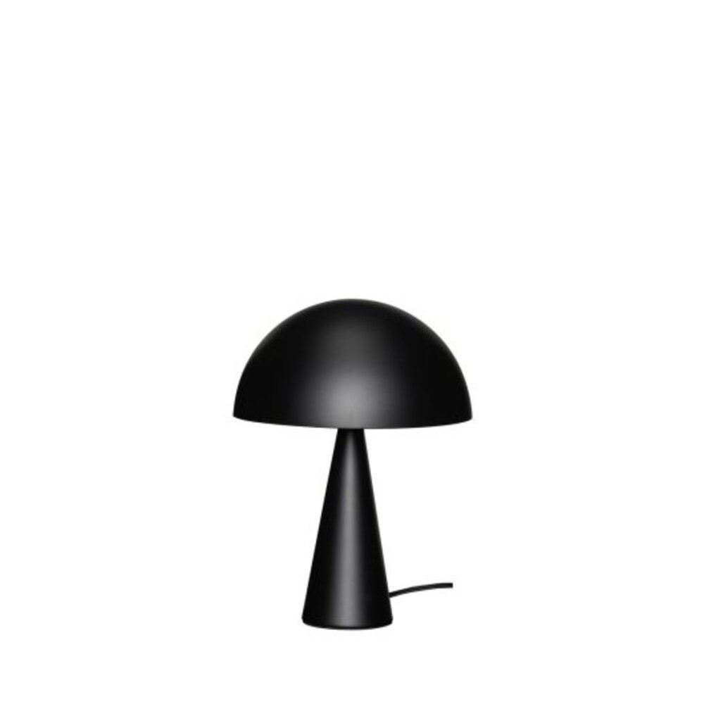 Hubsch Mush table lamp mini matt black - 962050