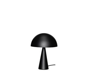 Hubsch Lampe de table Mush mini noir mat Hubsch Lampe de table Mush mini noir mat
