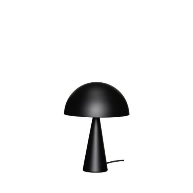 Hubsch Mush table lamp mini matt black - 962050
