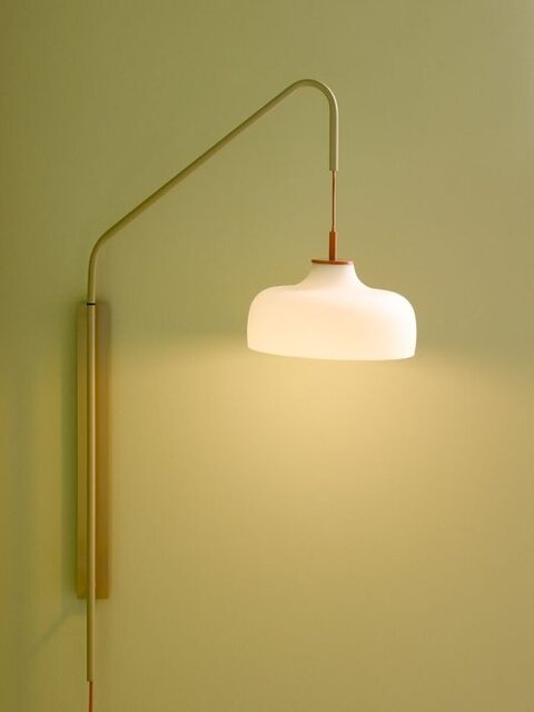 Hubsch Nuvarande vägglampa sandfärgad - 962101