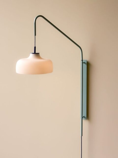 Hubsch Nuvarande vägglampa ljusblå - 962102