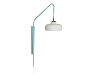 Hubsch Current wandlamp light blue Hubsch Current wandlamp light blue