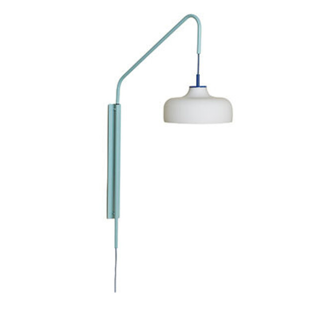 Hubsch Nuvarande vägglampa ljusblå - 962102
