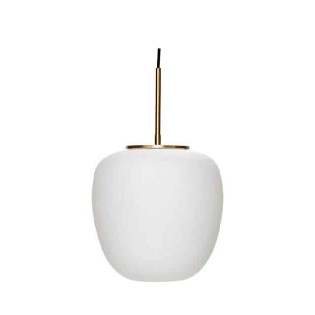 Hubsch Muse pendellampa Ø25cm vit - 961923