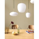 Hubsch Muse hanglamp Ø25cm wit - 961923 Hubsch Muse hanglamp Ø25cm wit - 961923