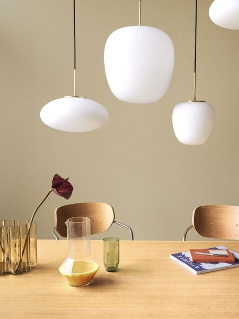 Hubsch Muse pendellampa Ø25cm vit - 961923