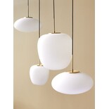 Hubsch Muse hanglamp Ø25cm wit - 961923 Hubsch Muse hanglamp Ø25cm wit - 961923