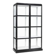 Hubsch Display kast zwart/wit - 880251