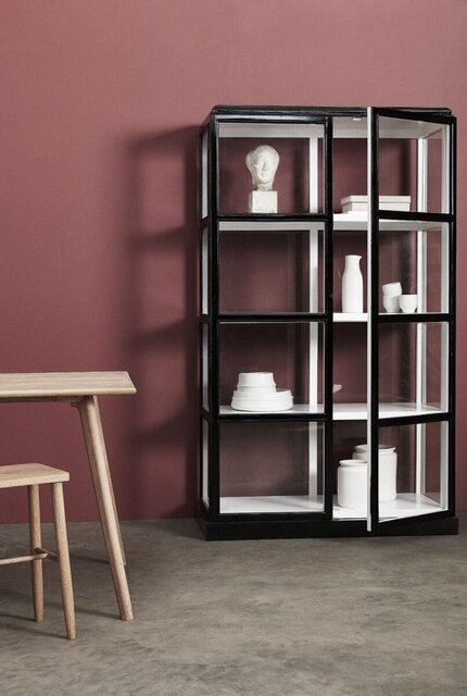 Hubsch Vitrine noir/blanc - 880251