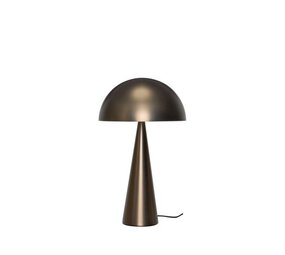 Hubsch Lampe de table Mush haute en laiton bruni Hubsch Lampe de table Mush haute en laiton bruni