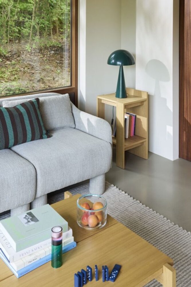 Hubsch Lámpara de mesa Mush alta verde oscuro - 962065