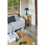 Hubsch Lámpara de mesa Mush alta verde oscuro - 962065