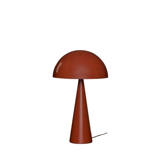 Hubsch Marron Lampe De Table Mush Haute - 962066