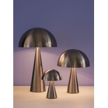 Hubsch Mush bordlampe høy nikkel - 991108 Hubsch Mush bordlampe høy nikkel - 991108