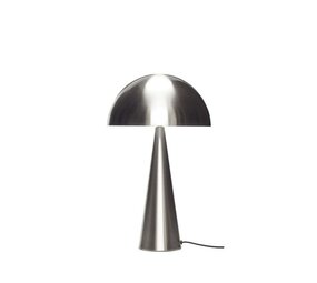 Hubsch Mush table lamp tall nickel