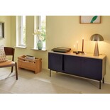 Hubsch Lampe de table Mush haute nickel - 991108 Hubsch Lampe de table Mush haute nickel - 991108