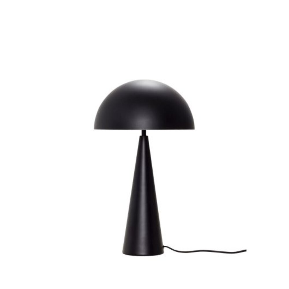 Hubsch Mush bordlampe høj sort - 990715