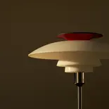 Louis Poulsen PH 80 portable table lamp opal white/high luster chrome plated - 5744172325 Louis Poulsen PH 80 portable table lamp opal white/high luster chrome plated - 5744172325