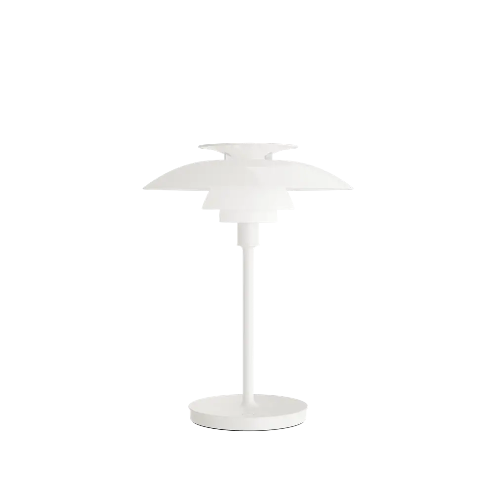 Louis Poulsen PH 80 portable table lamp opal white/white - 5744172338 Louis Poulsen PH 80 portable table lamp opal white/white - 5744172338